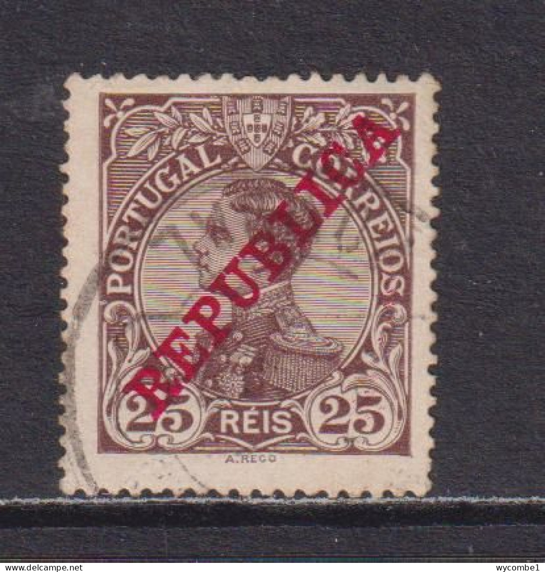 PORTUGAL - 1910  Republica 25r Used As Scan - Used Stamps