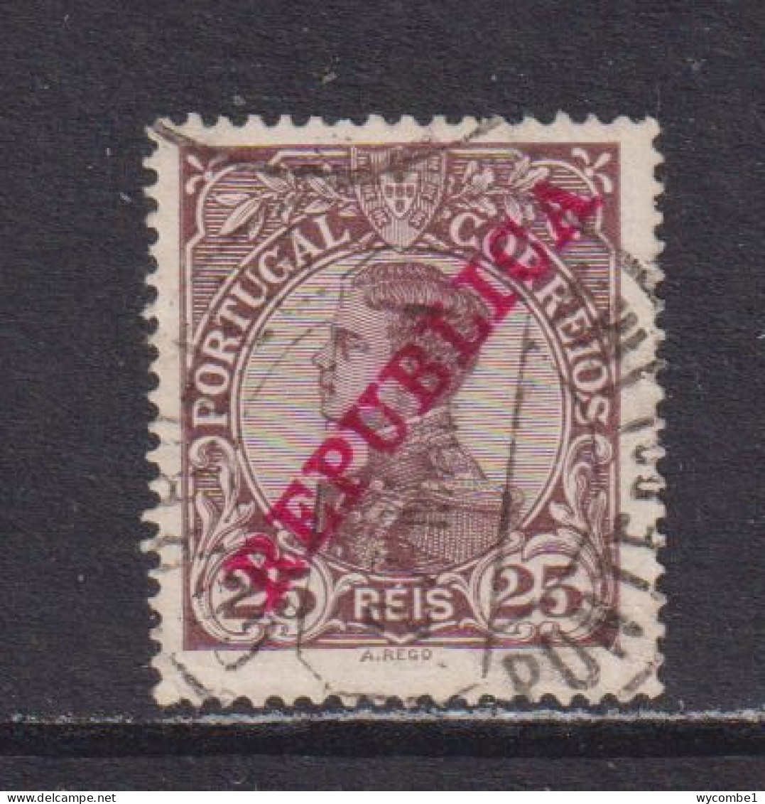 PORTUGAL - 1910  Republica 25r Used As Scan - Used Stamps