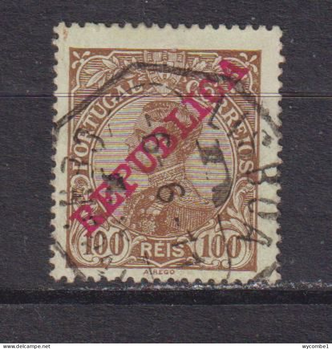 PORTUGAL - 1910  Republica 100r Used As Scan - Used Stamps