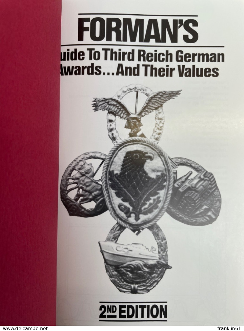 Guide To Third Reich German Awards.and Their Values. - 5. Guerre Mondiali