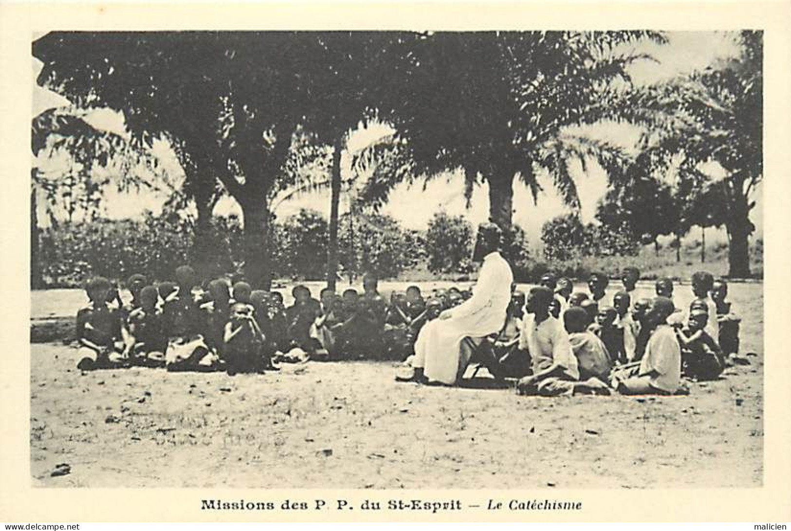 -thème Div.- Ref-RR971- Missions Des P.p. Du St Esprit - Le Cathéchisme  - Afrique - Ethnologie - Religions - - Missions