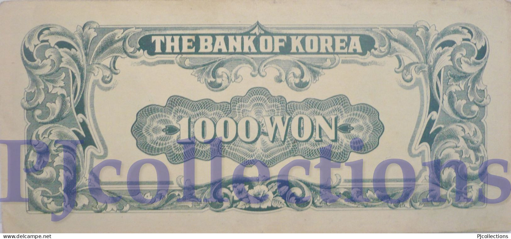 SOUTH KOREA 1000 WON 1950 PICK 8 XF - Korea (Süd-)