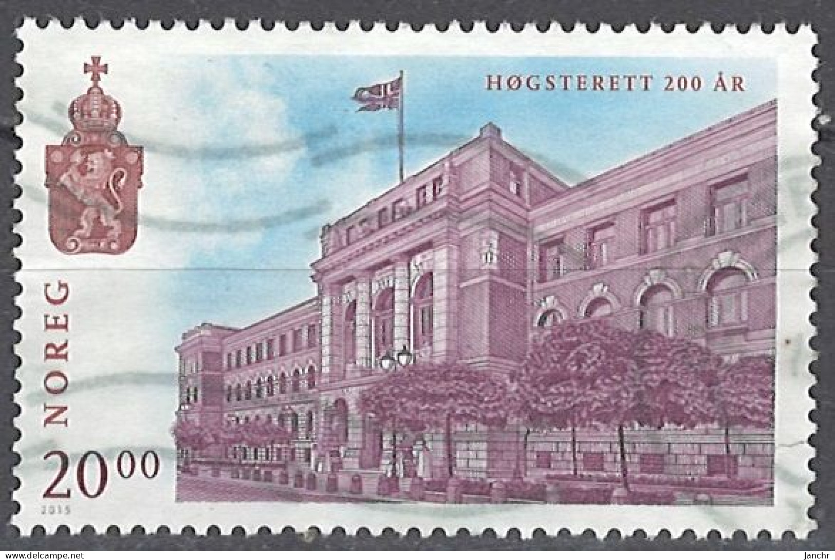 Norwegen Norway 2015. Mi.Nr. 1892, Used O - Used Stamps