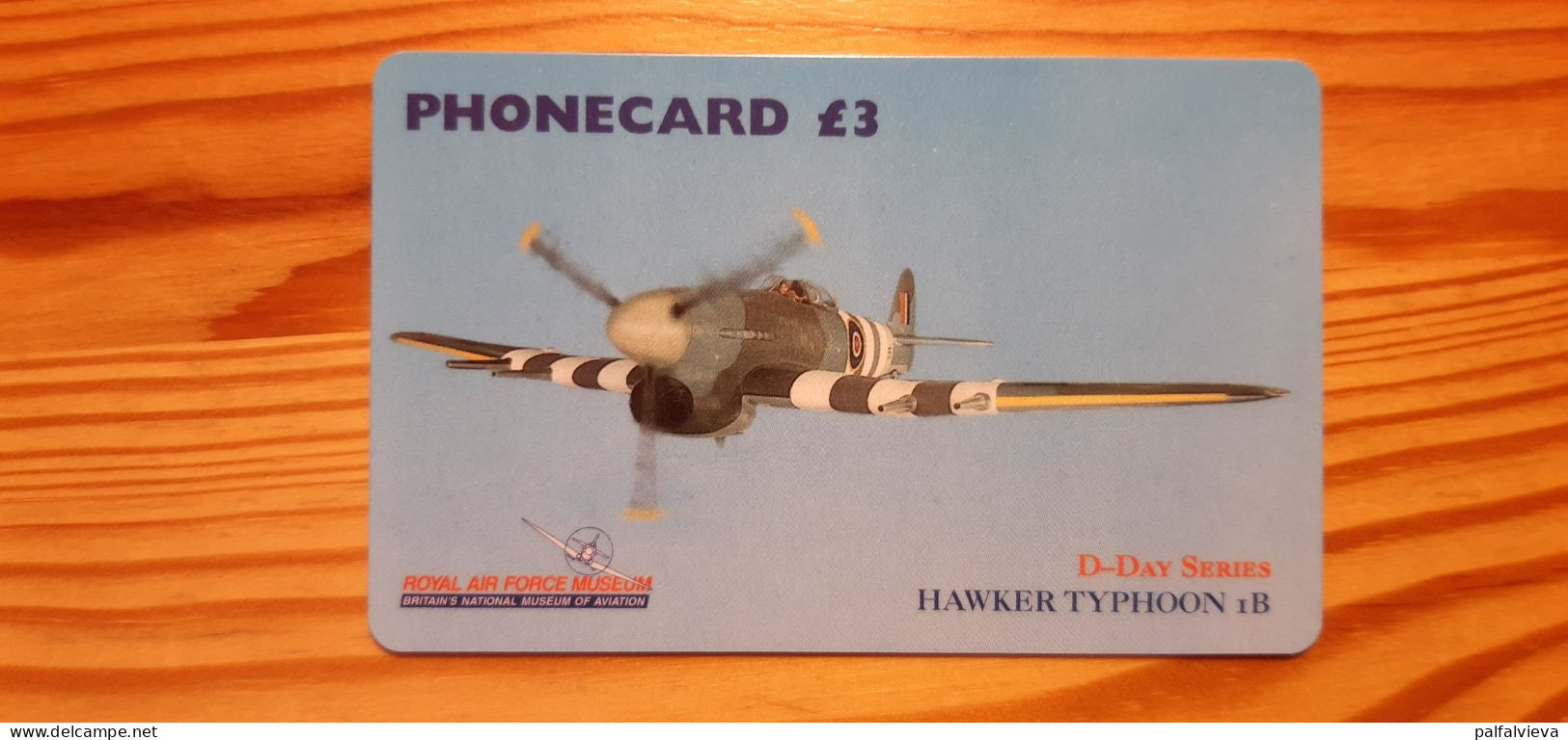 Prepaid Phonecard United Kingdom, Royal Air Force Museum - Airplane, D-Day - [ 8] Ediciones De Empresas