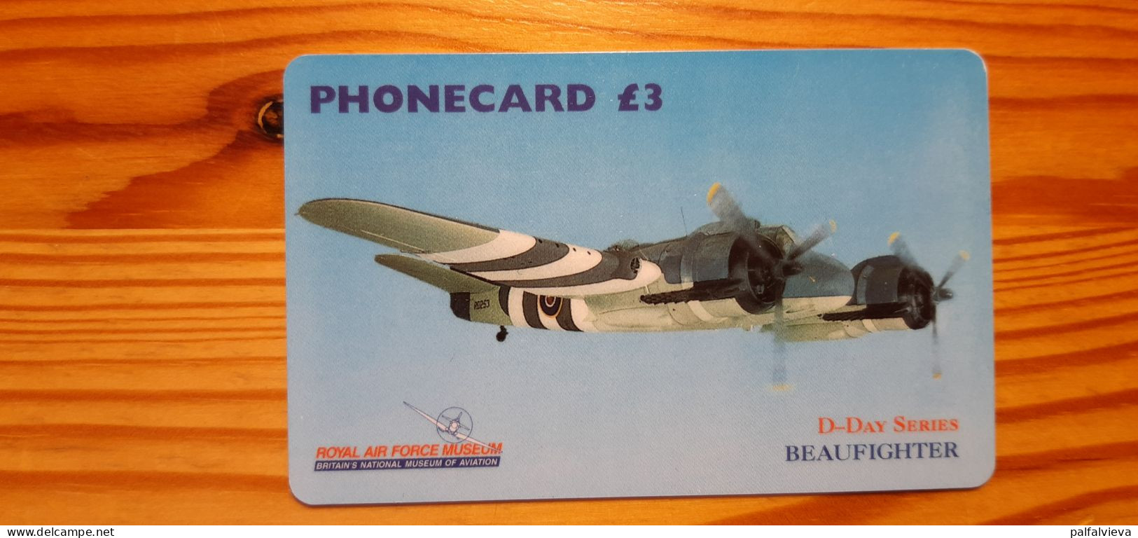 Prepaid Phonecard United Kingdom, Royal Air Force Museum - Airplane, D-Day - Emissions Entreprises