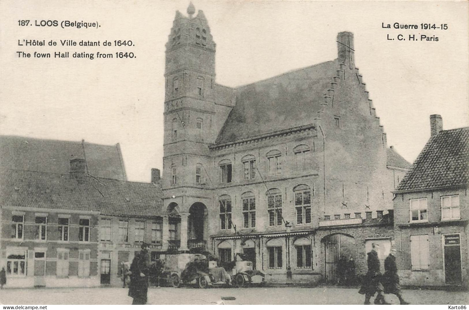 Loos * Place Et Hôtel De Ville - Loos Les Lille