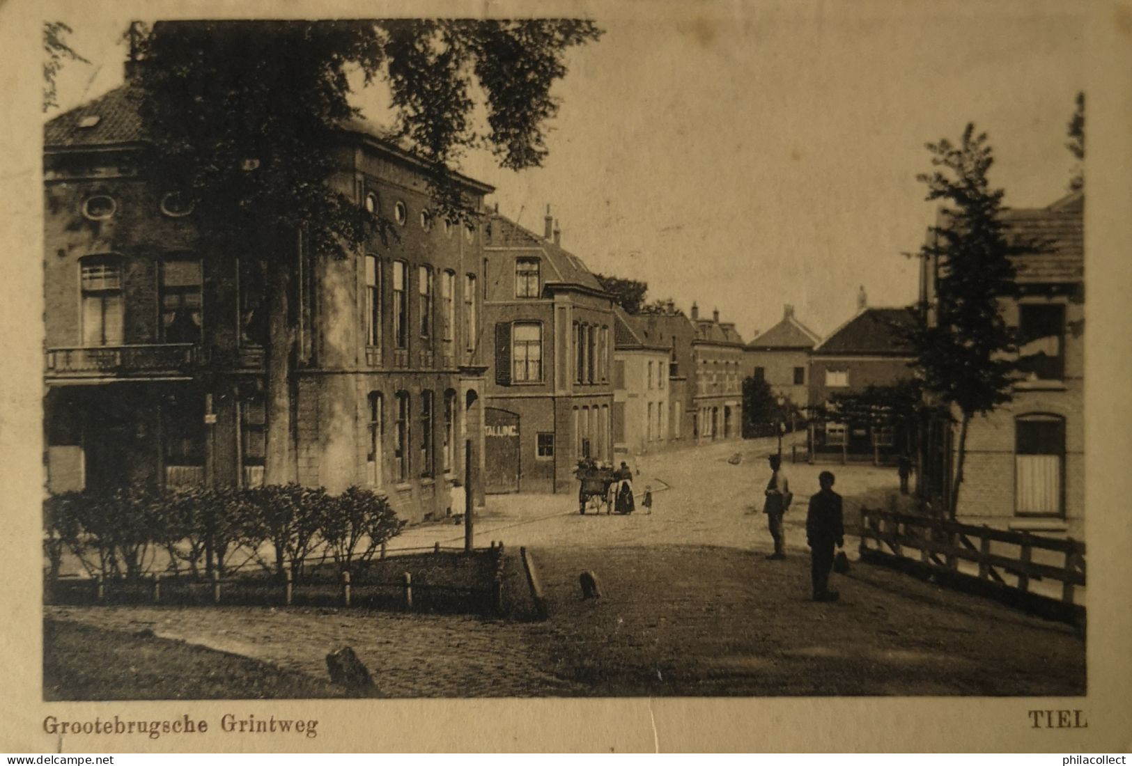 Tiel (Gld.)  Grootebrugsche Grintweg 1922 - Tiel