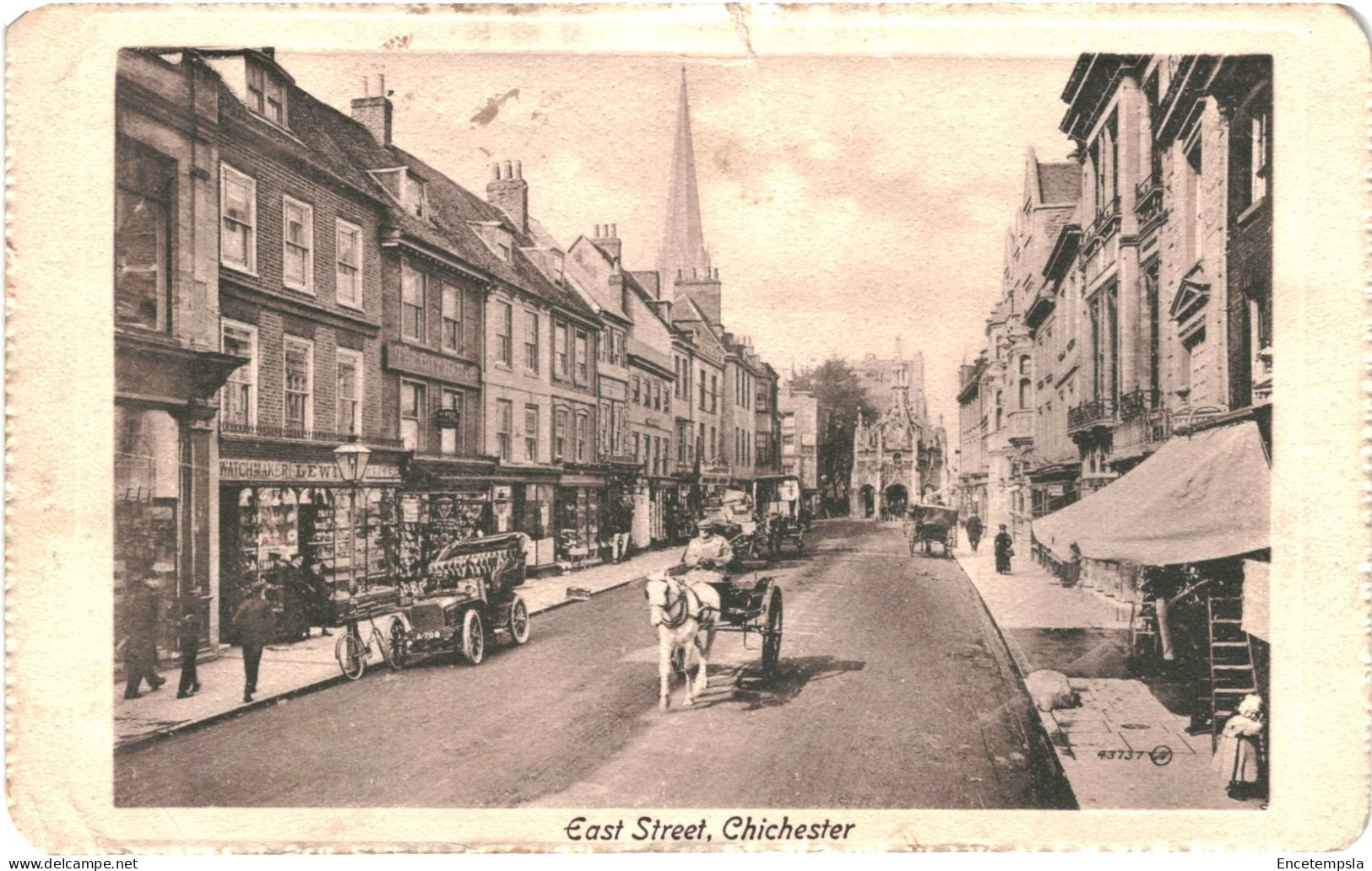 CPA Carte Postale Royaume Uni  Chichester  East Street 1914 VM68995 - Chichester