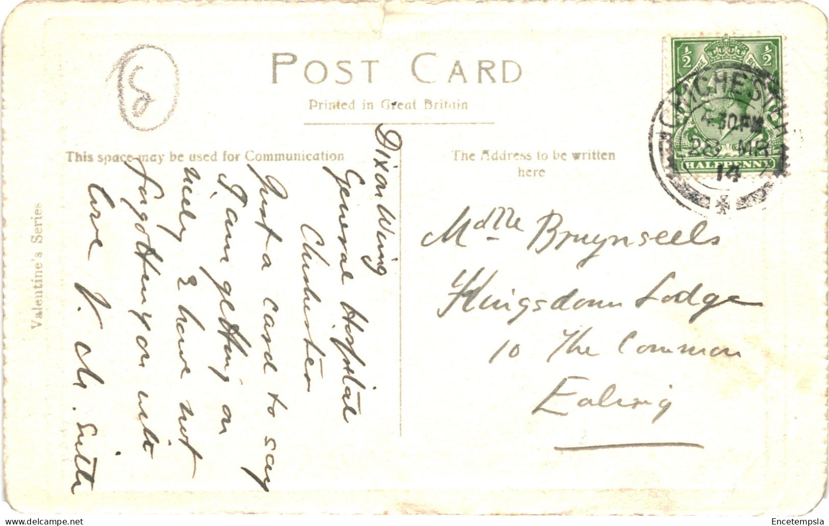 CPA Carte Postale Royaume Uni  Chichester  East Street 1914 VM68995 - Chichester