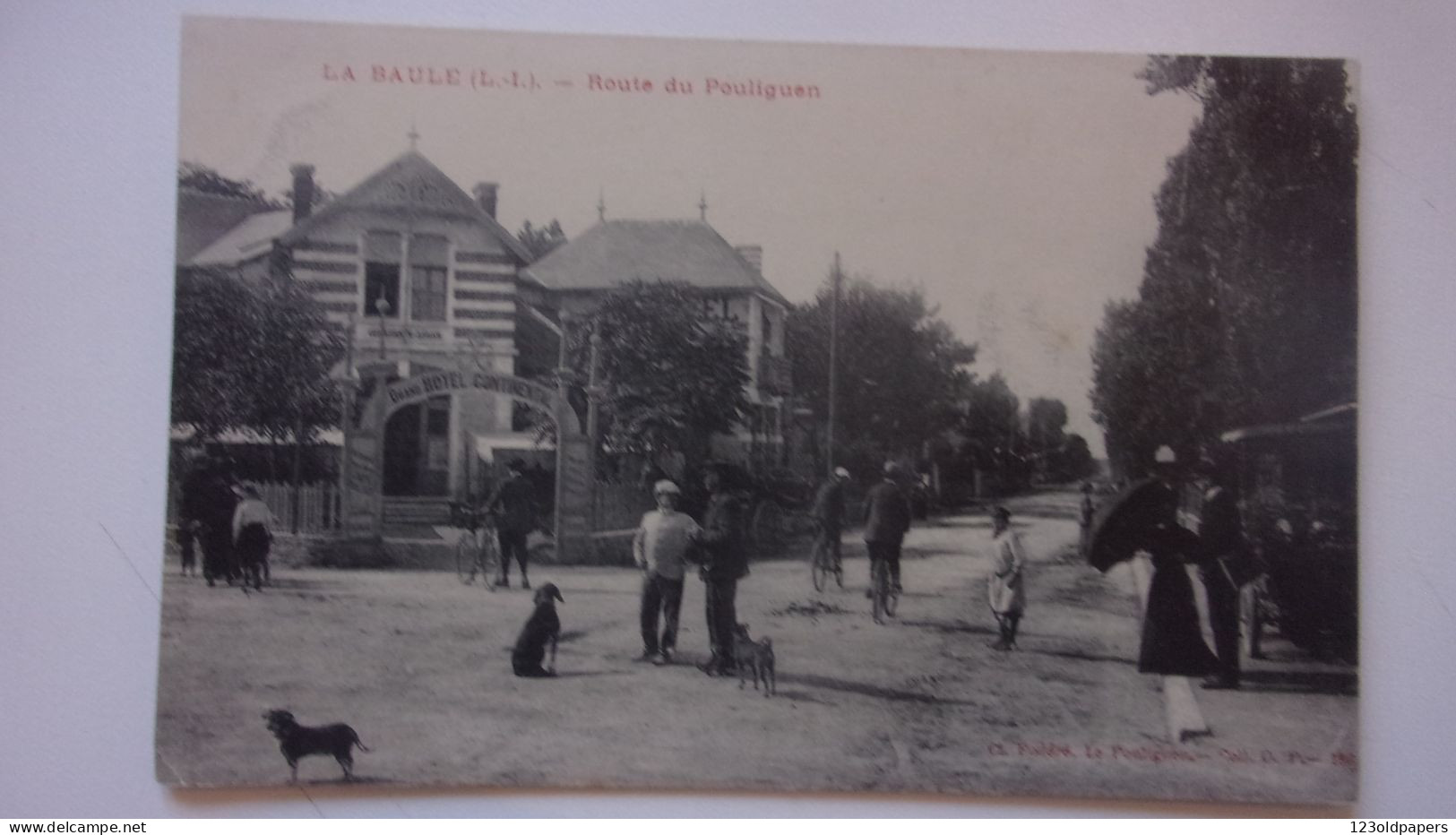 44  LA BAULE  ROUTE DU POULIGUEN VILLA - La Baule-Escoublac