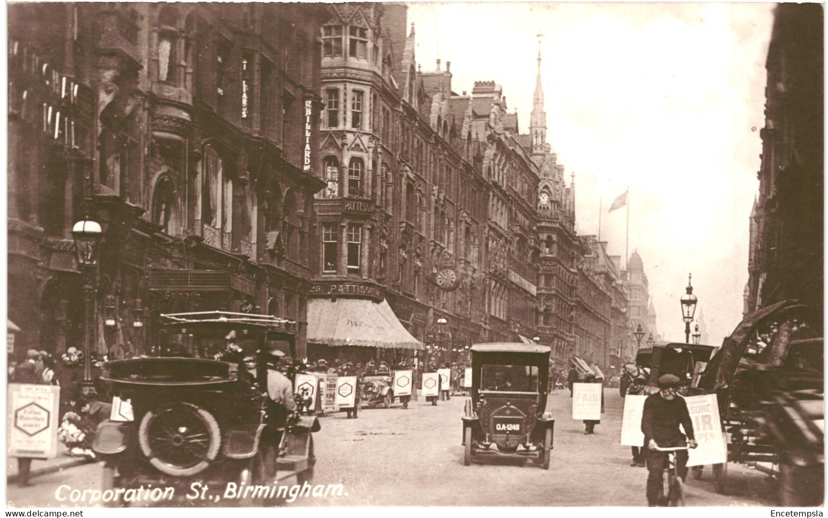 CPA Carte Postale Royaume Uni   Birmingham  Corporation Street VM68996 - Birmingham