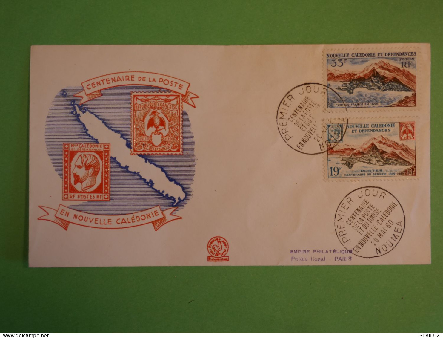 BV4 NOUVELLE CALEDONIE  BELLE  LETTRE FDC 1960 NOUMEA +AFF.  PLAISANT+ - FDC