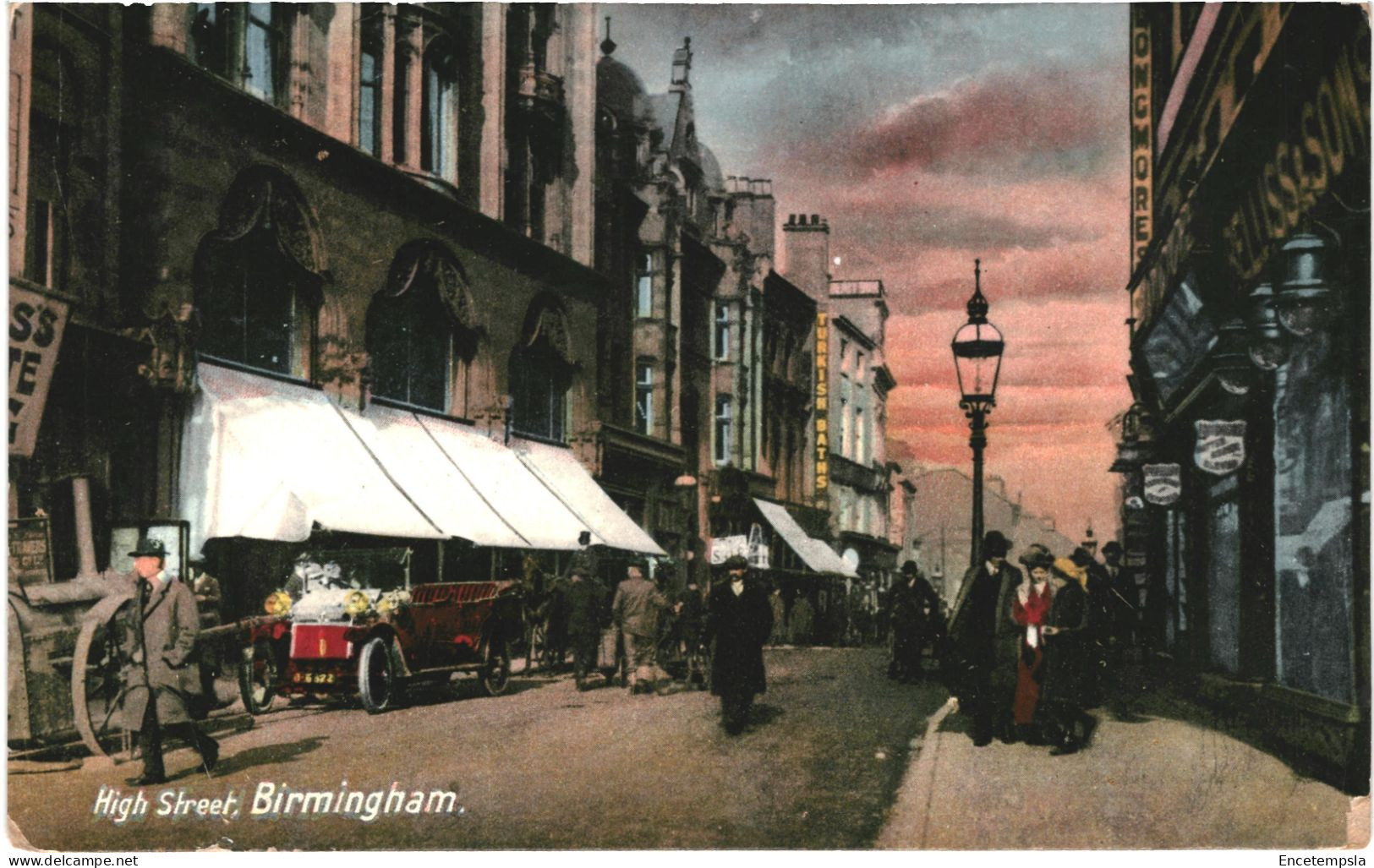 CPA Carte Postale Royaume Uni   Birmingham  High  Street 1915 VM68998 - Birmingham