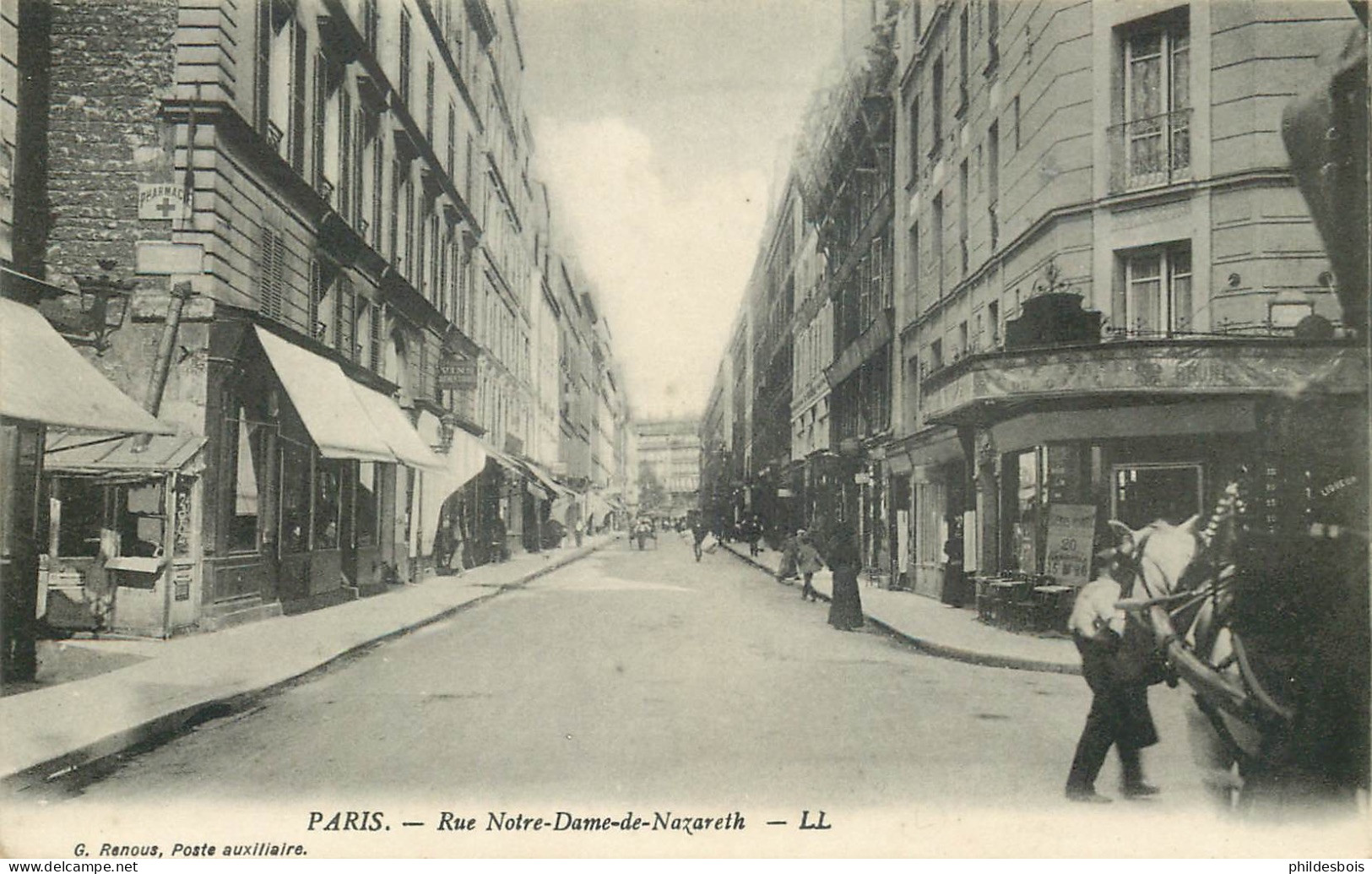 PARIS 3eme Arrondissement    Rue Notre Dame De Nazareth - Paris (03)