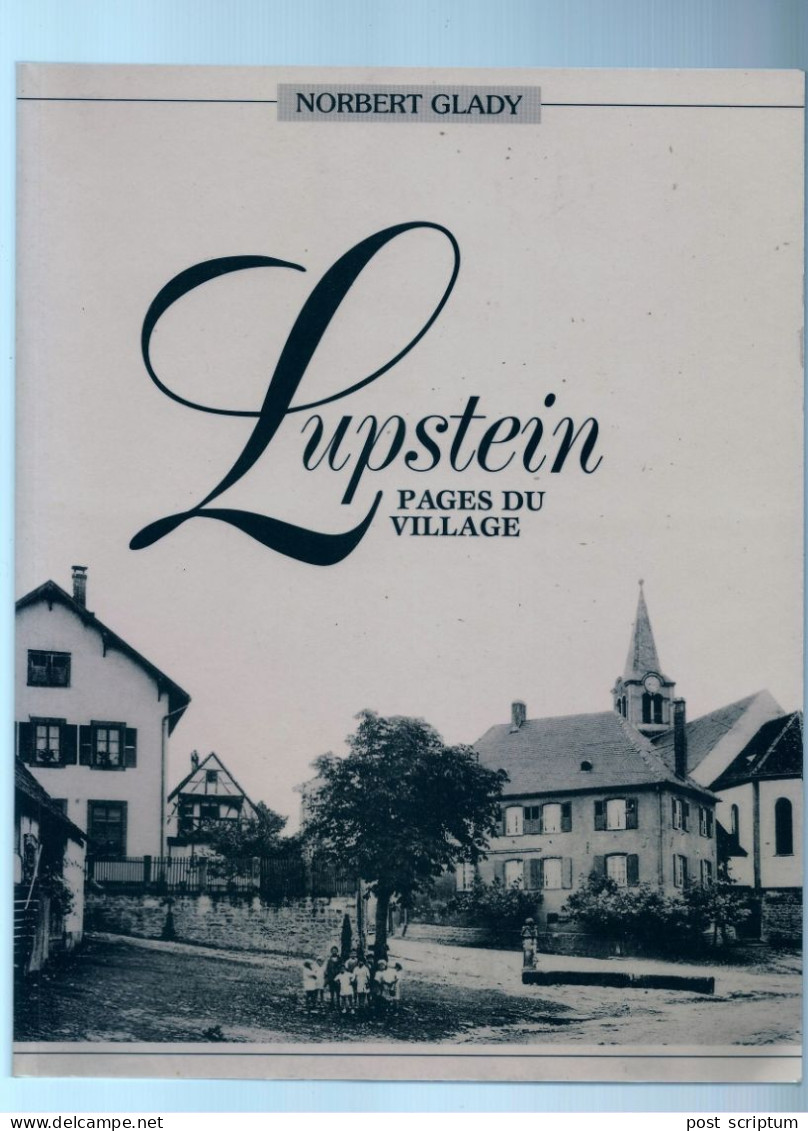 Livre - Lupstein Pages Du Village - Alsace