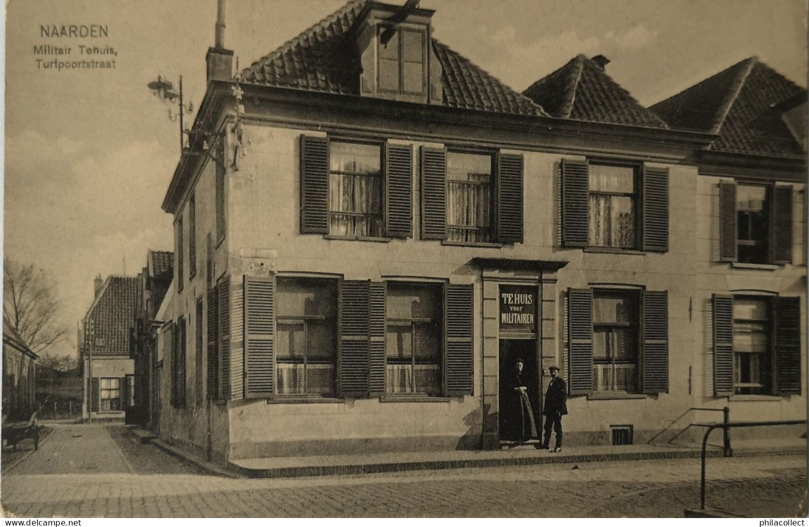 Naarden (NH) Militair Tehuis - Turfpoortstraat 19?? - Naarden