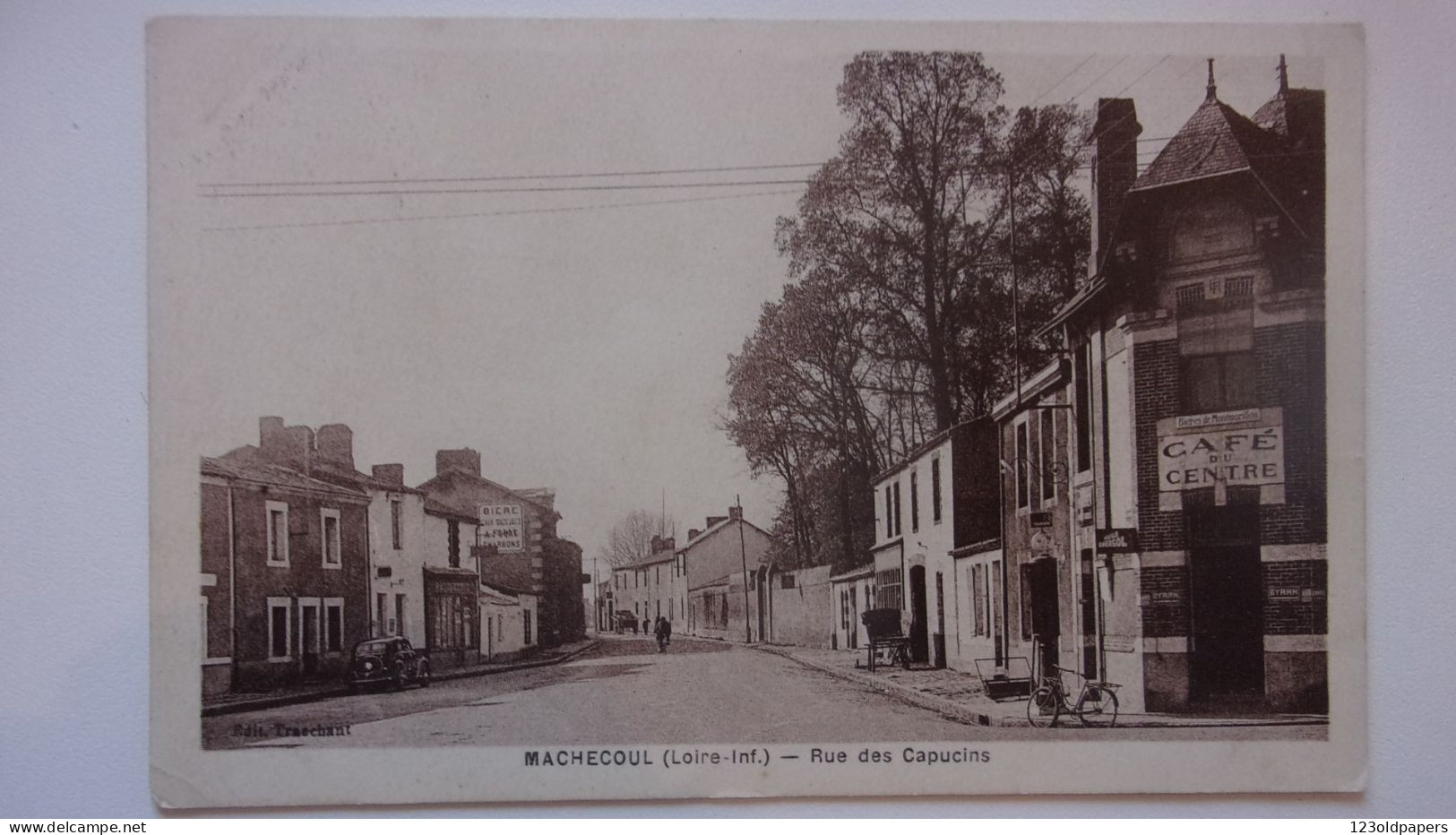 44   MACHECOUL RUE DES CAPUCINS 1945 - Machecoul