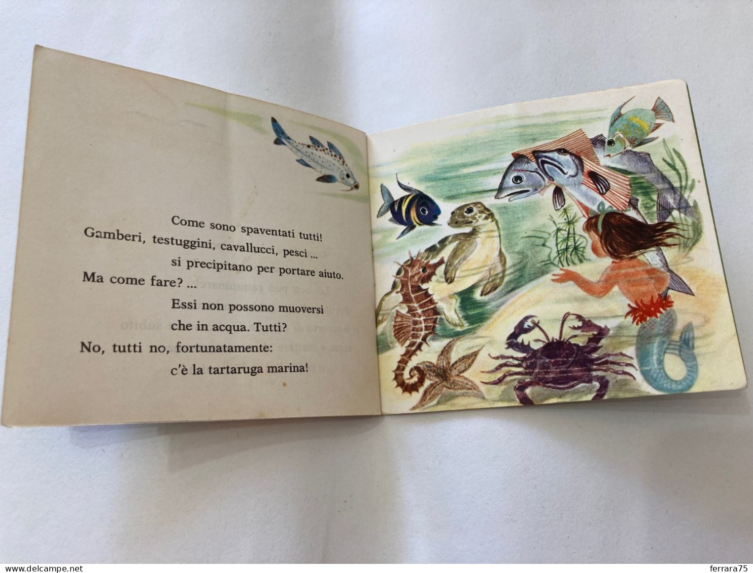 LA FESTA DELLA SIRENETTA EDITORE PERUZZO PRIMO LIBRO N.10 1965.