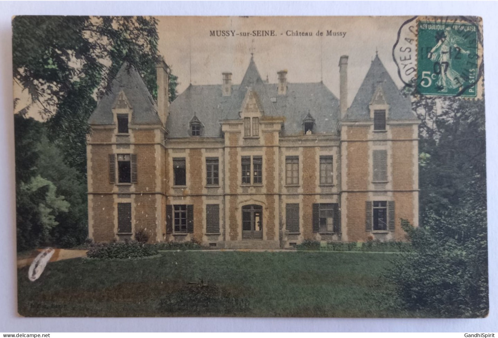 Mussy Sur Seine - Chateau De Mussy - Mussy-sur-Seine