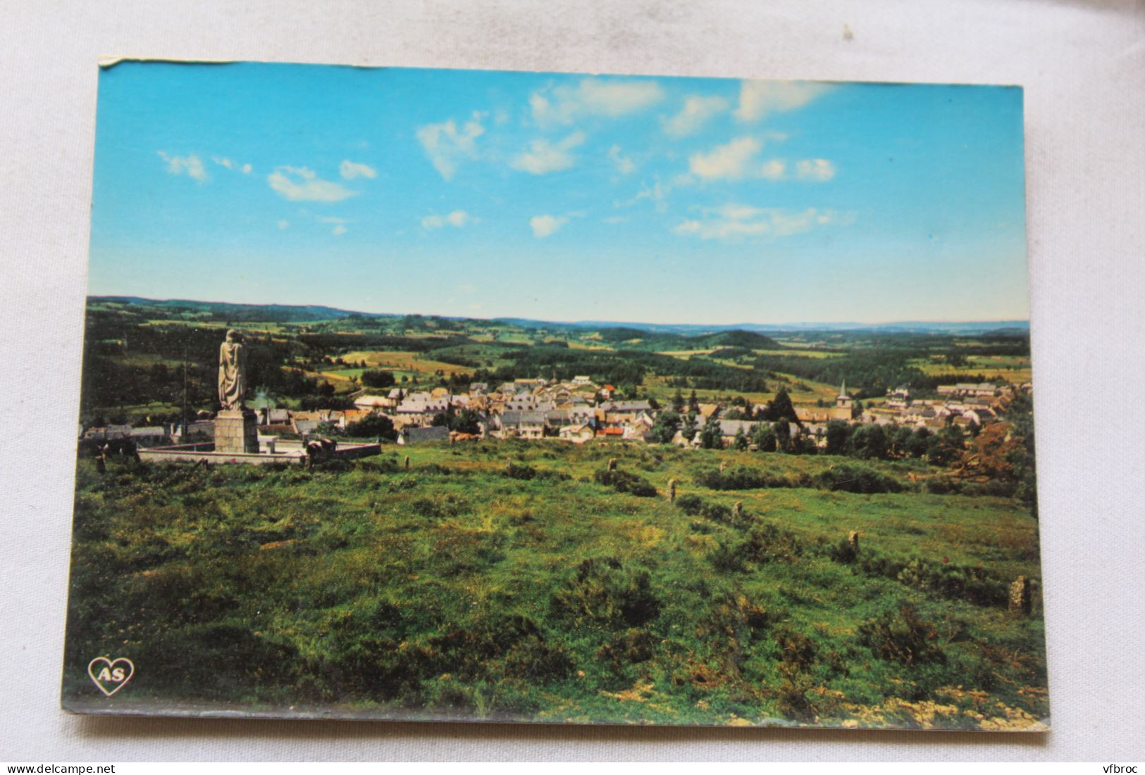 Cpm, Aumont Aubrac, Vue Générale, Lozère 48 - Aumont Aubrac