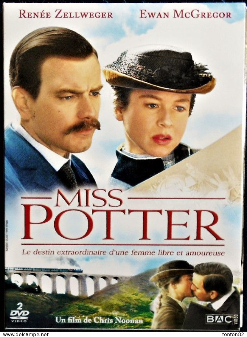 Miss POTTER - Renée Zellweger - Ewan McGregor - Coffret Avec Deux DVD Et Un Livret De 40 Pages . - Romanticismo