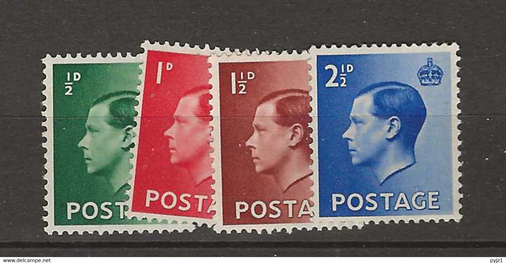 1936 MNH GB, Mi 193-96 Postfris** - Ungebraucht