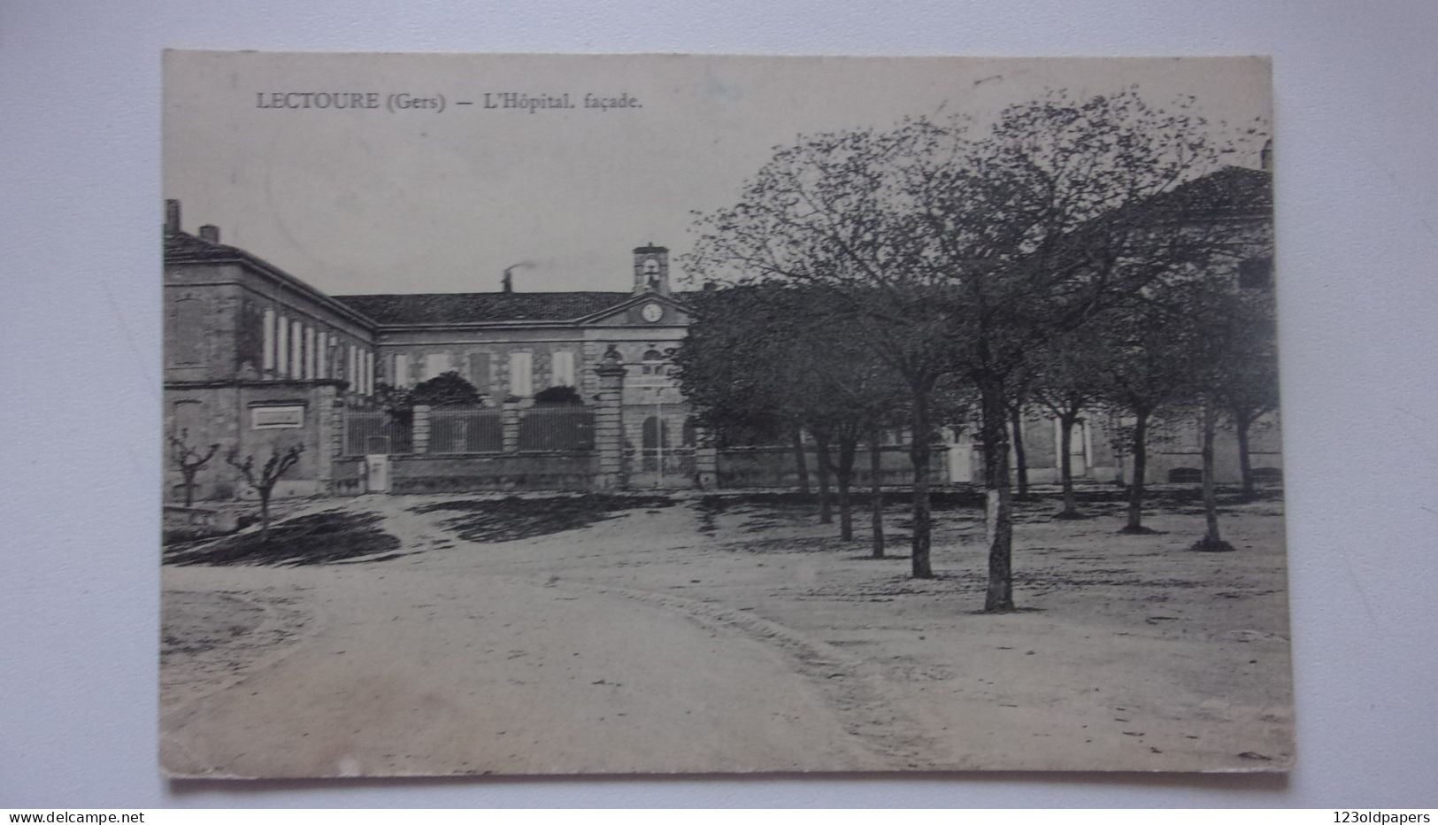 32 LECTOURE  L HOPITAL 1913 - Lectoure