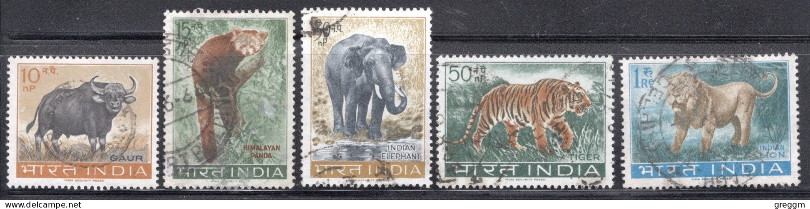 India 1963 Set Of Stamps To Celebrate Wildlife Conservation In Fine Used - Gebraucht
