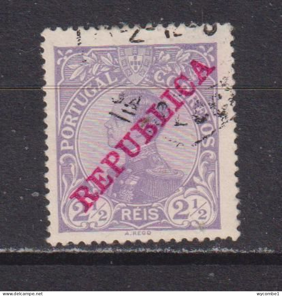 PORTUGAL - 1910 Republica  21/2r  Used As Scan - Gebraucht