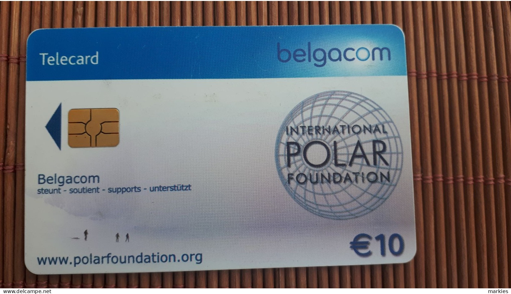 Polar Foundation Phonecard Used Low Iisue Rare - Avec Puce