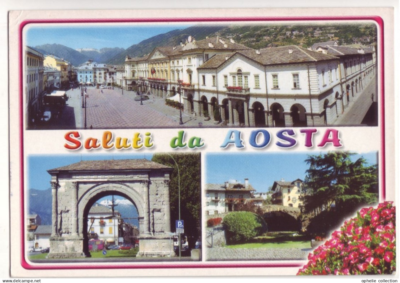 Europe - Italie - Aoste - Saluti - 4981 - Aosta