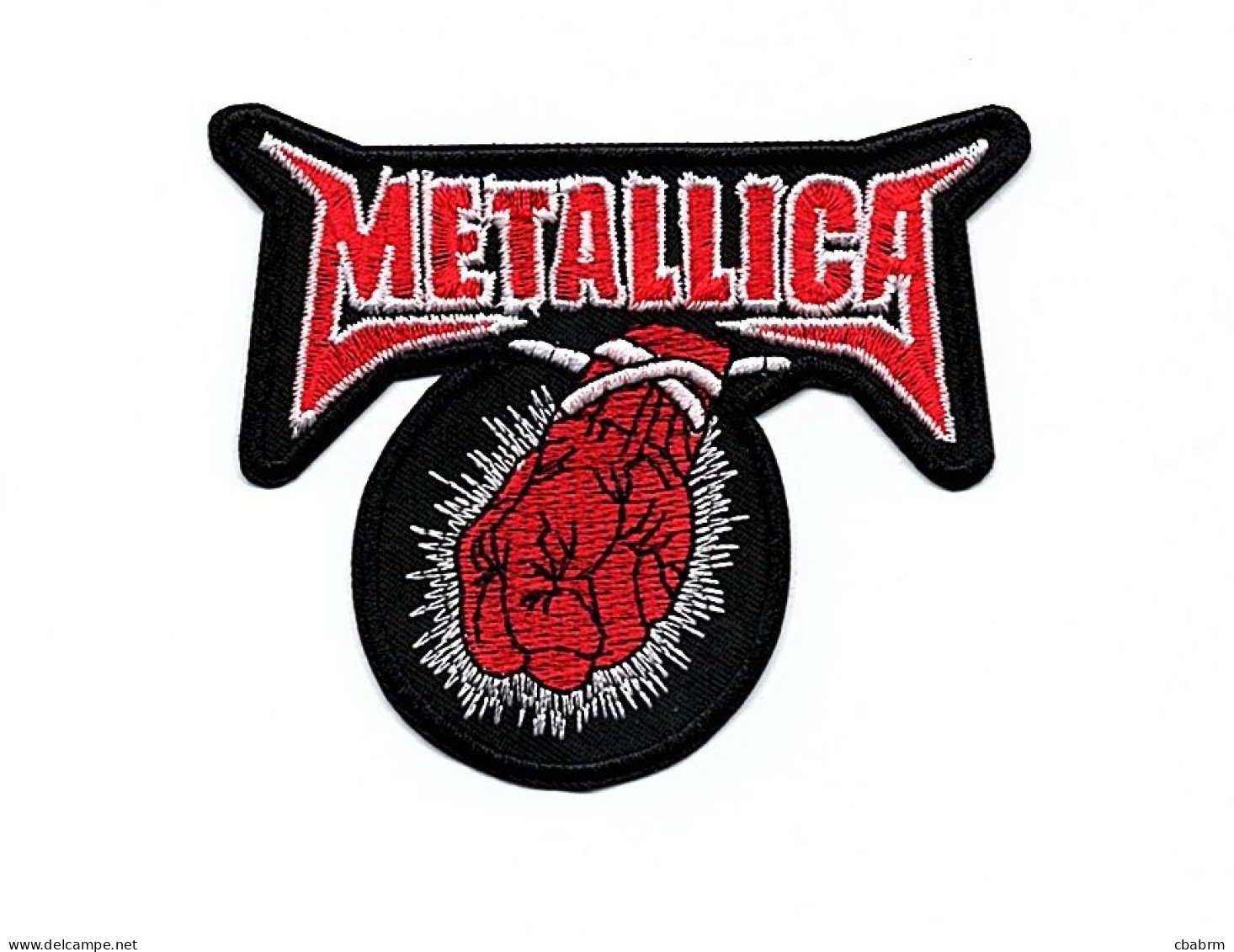 METALLICA PATCH ECUSSON Patch Thermocollant POING - Objets Dérivés