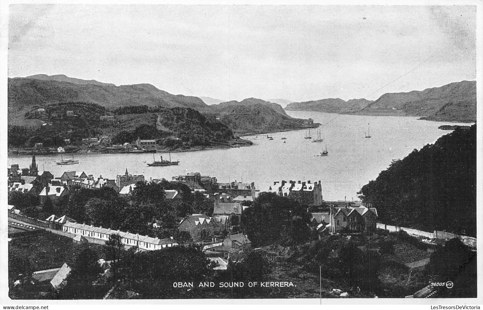 ECOSSE - Oban And Sound Of Kerrera - Carte Postale Ancienne - Argyllshire