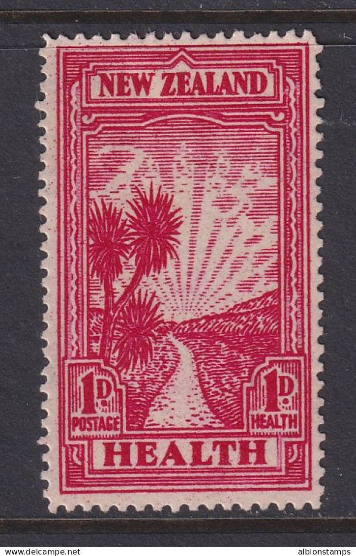 New Zealand, Scott B6 (SG 553), MLH - Unused Stamps