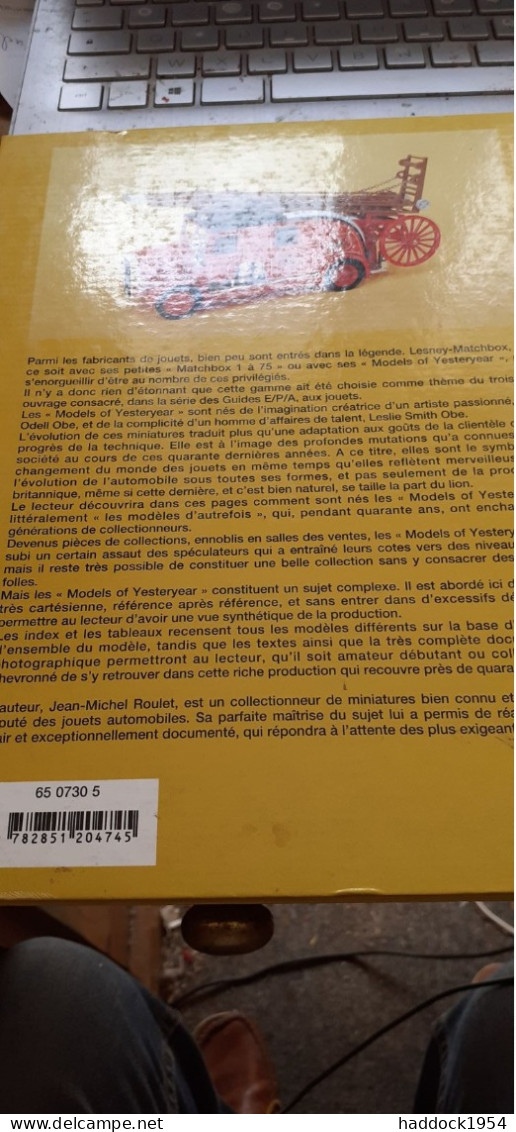 guide MATCHBOX de 1956 à 1993 JEAN-MICHEL ROULET EPA 1995
