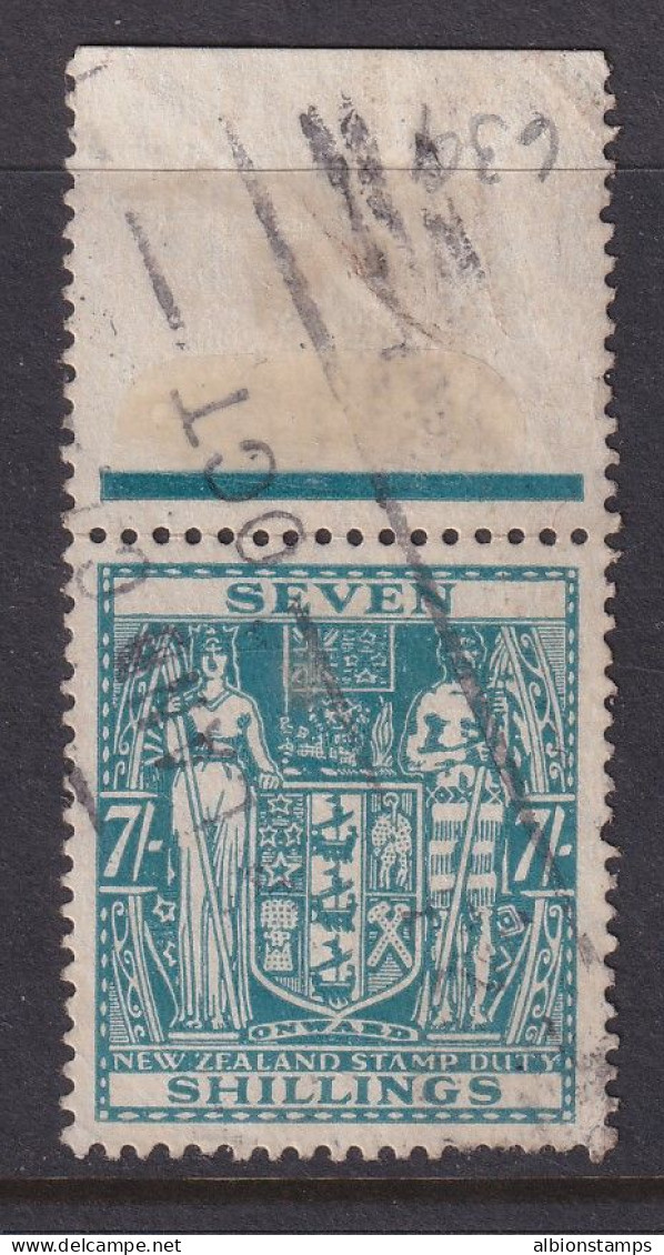 New Zealand, Scott AR52 (SG F151), Used - Steuermarken/Dienstmarken