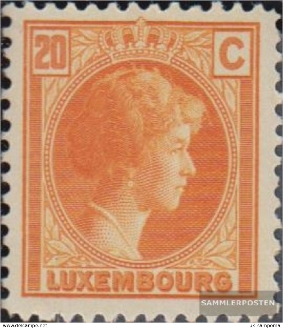 Luxembourg 168 Unmounted Mint / Never Hinged 1926 Charlotte - 1926-39 Charlotte Rechterzijde