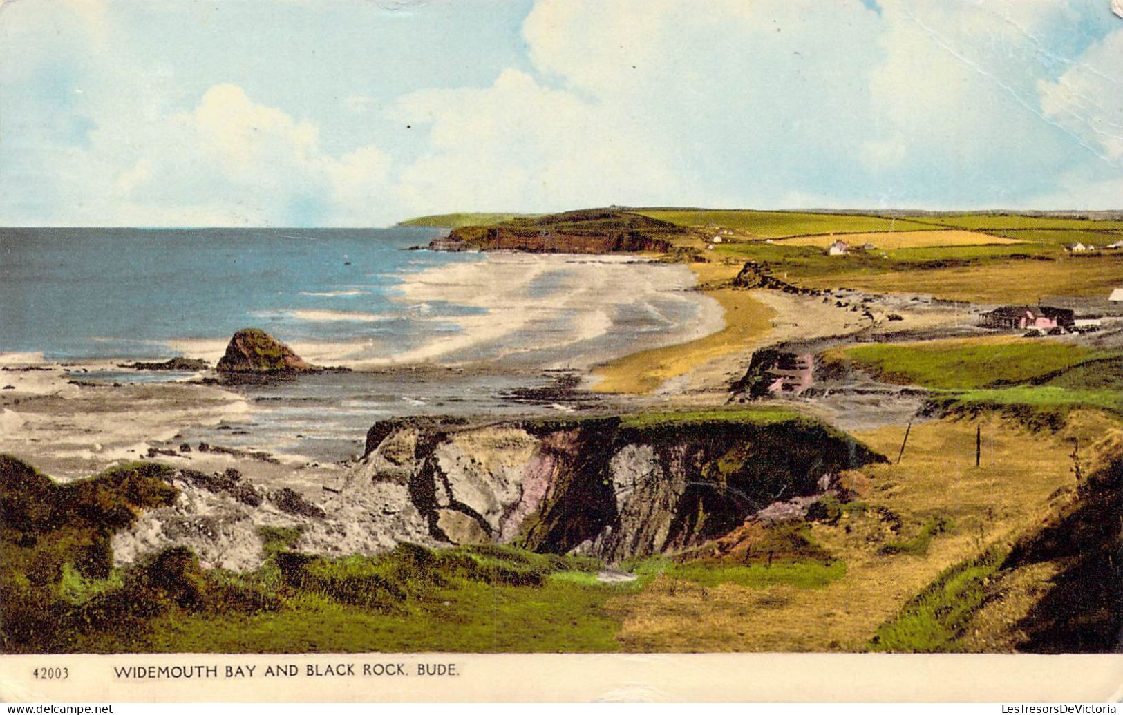 ANGLETERRE - Bude - Widemouth Bay And Black Rock - Carte Postale Ancienne - Other & Unclassified