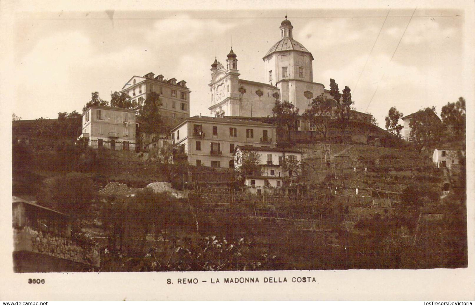 ITALIE - San Remo - La Madonna Della Costa - Carte Postale Ancienne - San Remo