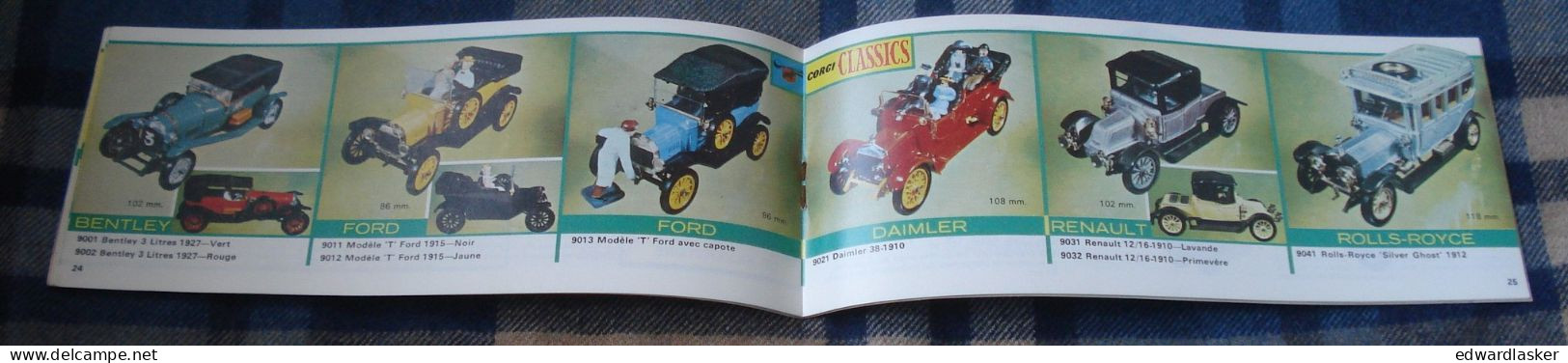 Catalogue CORGI TOYS 1966 - Voitures Miniatures - Batman, The Avengers, James Bond, Etc - France - Cataloghi