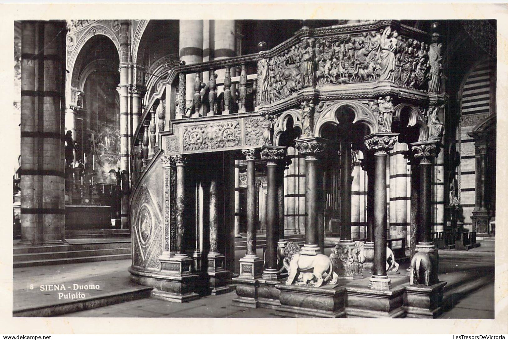 ITALIE - Siena - Duomo Pulpito - Carte Postale Ancienne - Siena