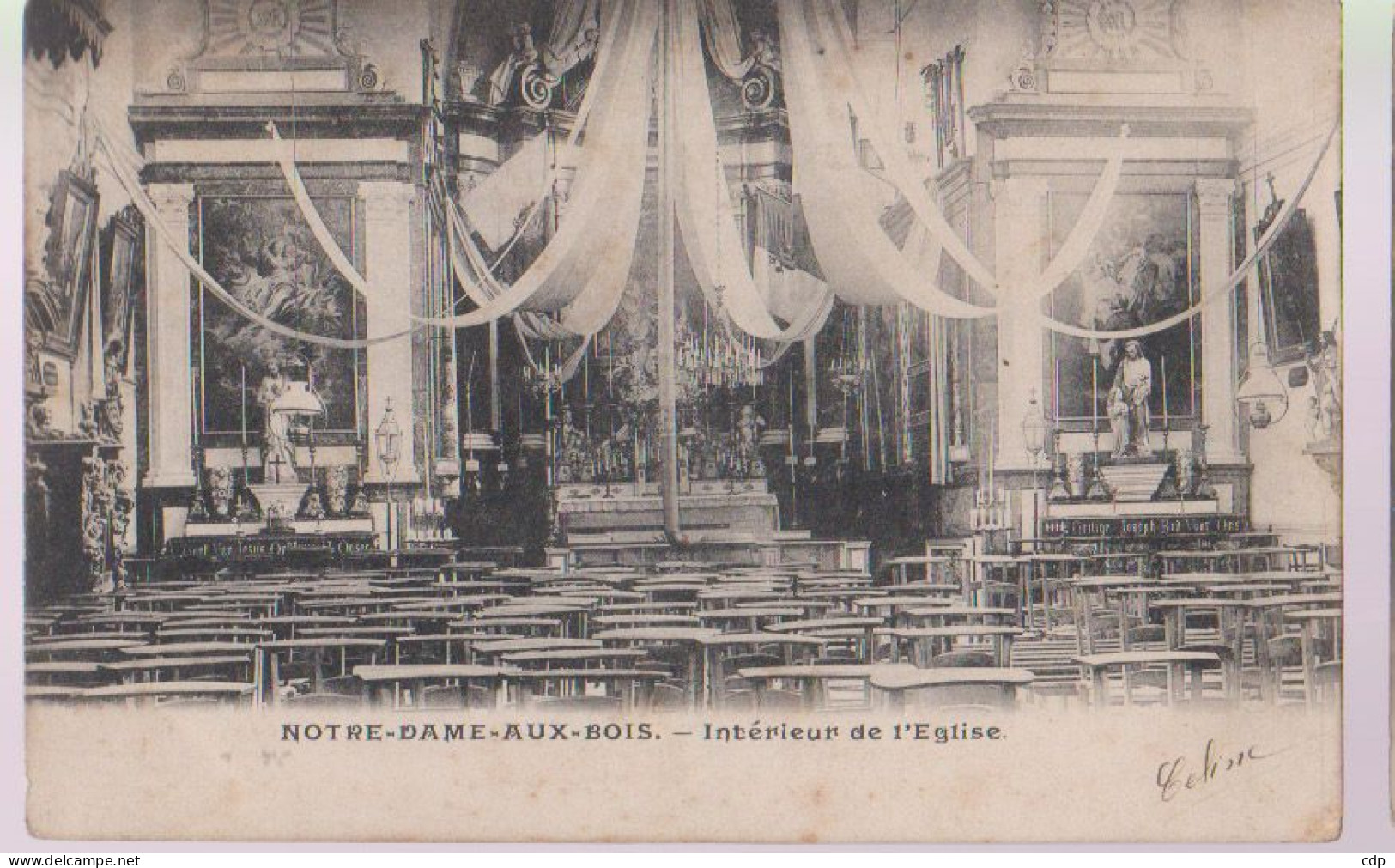 Cpa Notre Dame Aux Bois 1905 - Overijse