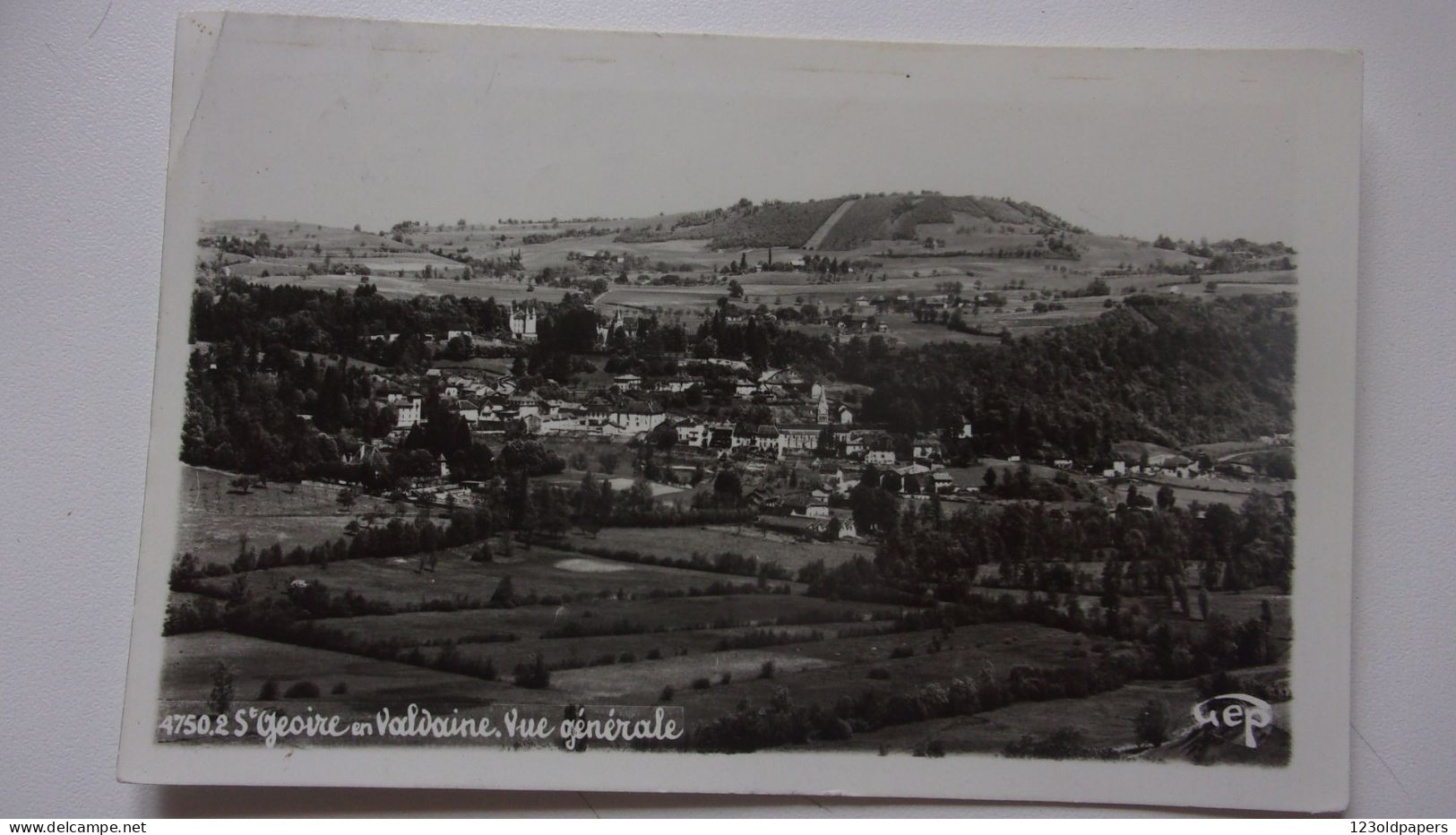 38  ST GEOIRE  VUE GENERALE  1946 - Saint-Geoire-en-Valdaine