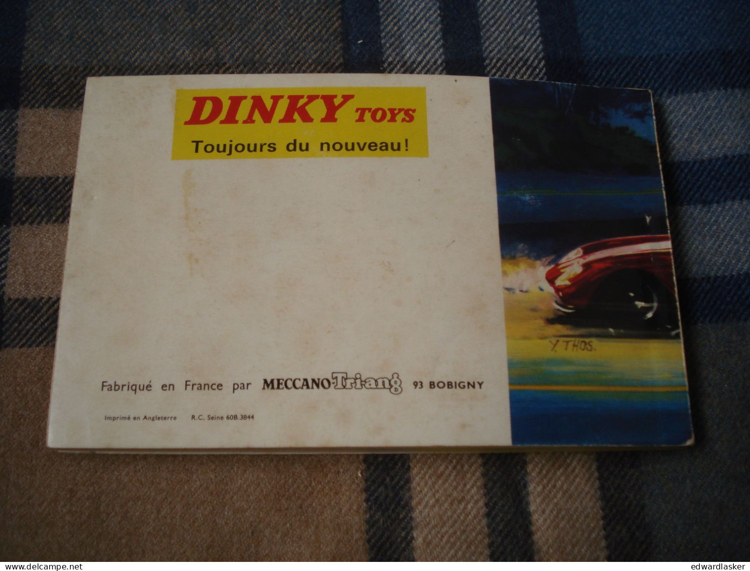 Catalogue Original DINKY TOYS 1967 - 1e édition - Voitures Miniatures - éd. Française - Catalogi