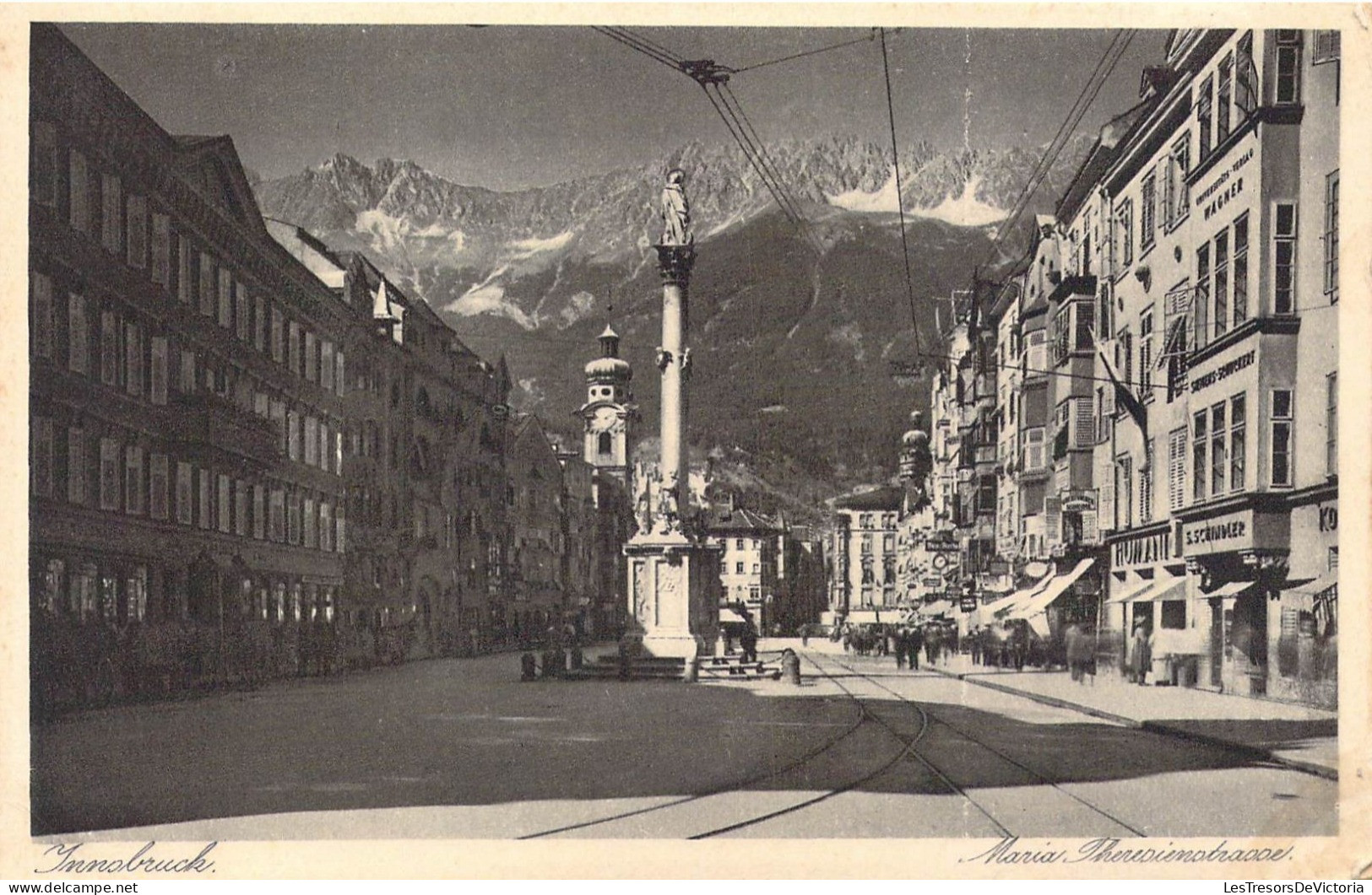 AUTRICHE - Innsbruck - Maria Theresienstrasse - Carte Postale Ancienne - Innsbruck