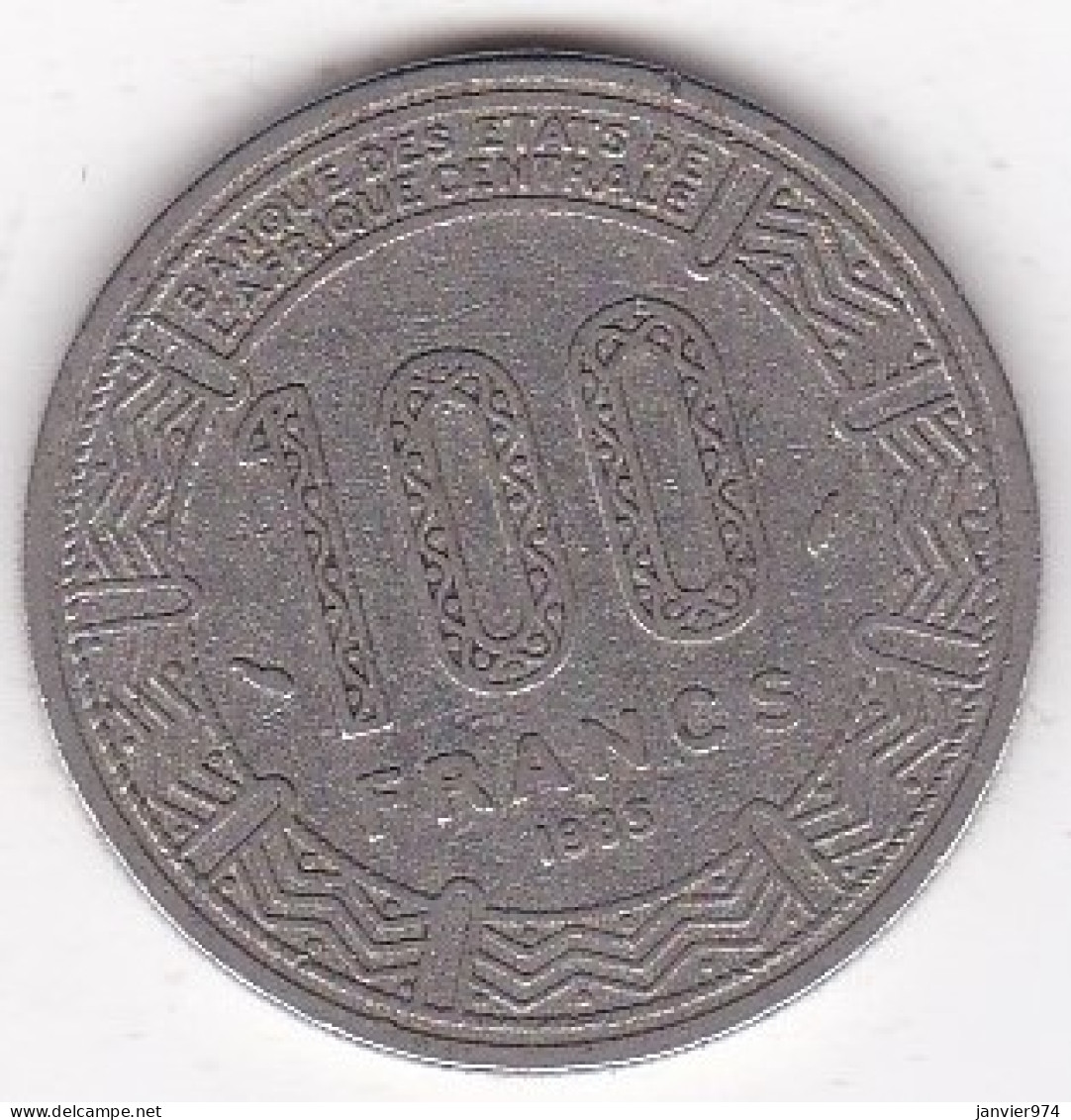 République Populaire Du Congo. 100 Francs 1985, En Nickel. KM# 2 - Congo (República 1960)