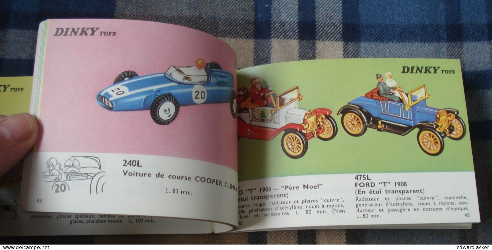 Catalogue Original DINKY TOYS 1966 - 2e édition - Voitures Miniatures - éd. Française - Catalogues