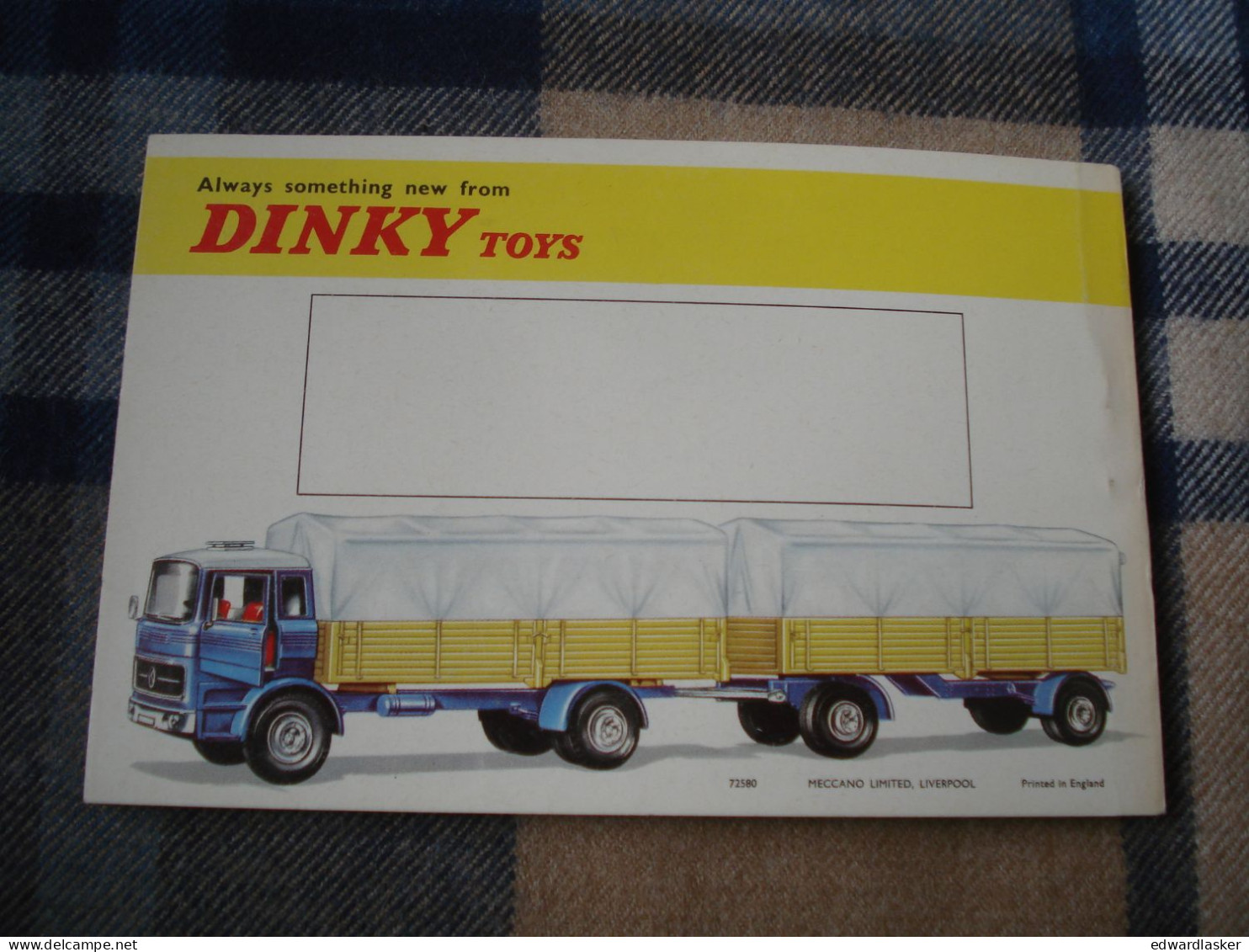 Catalogue original DINKY TOYS (1968) n°4 - voitures miniatures - Canada