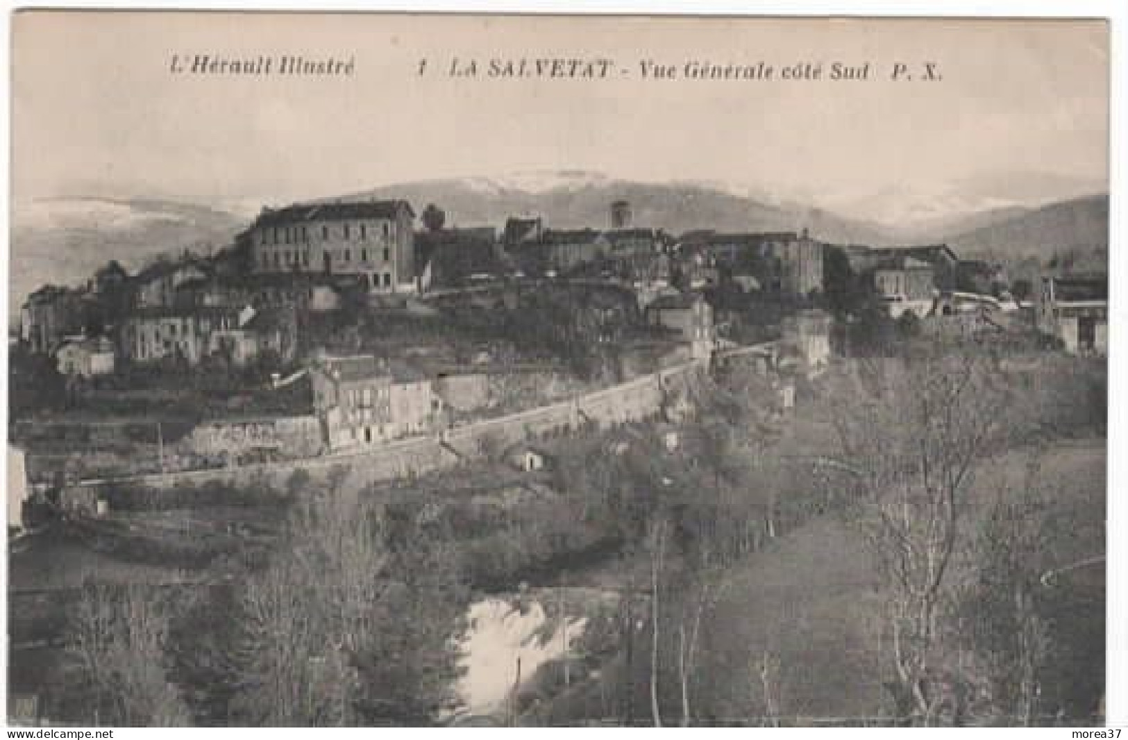 LA SALVETAT  Vue Générale Côté Sud - La Salvetat