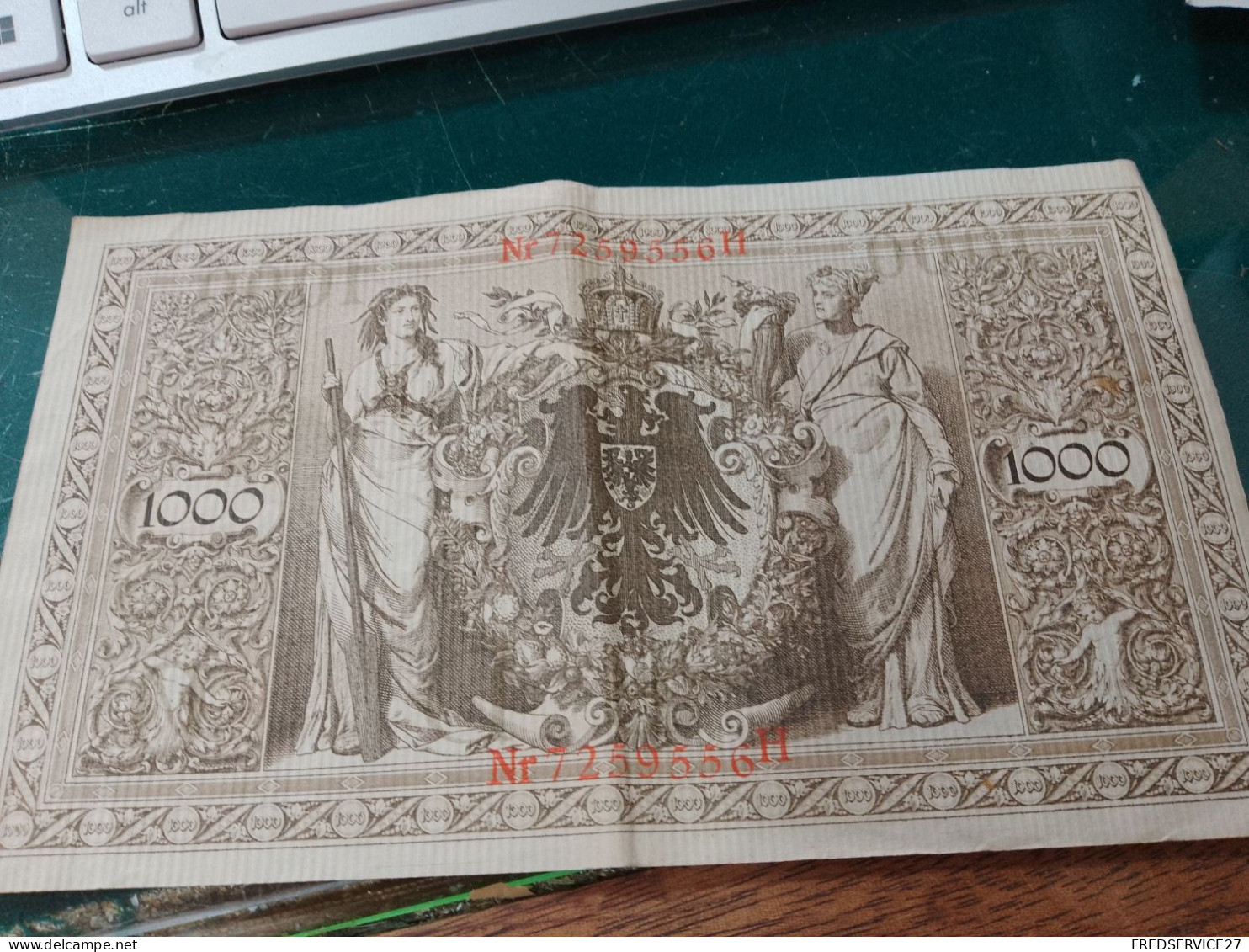 BILLET / REICHSBANTNOTE 1000 / 1910 - 1.000 Mark